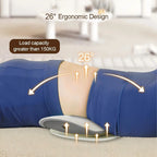 4-in-1 Dynamic Lumbar Traction Device and Back Massager
