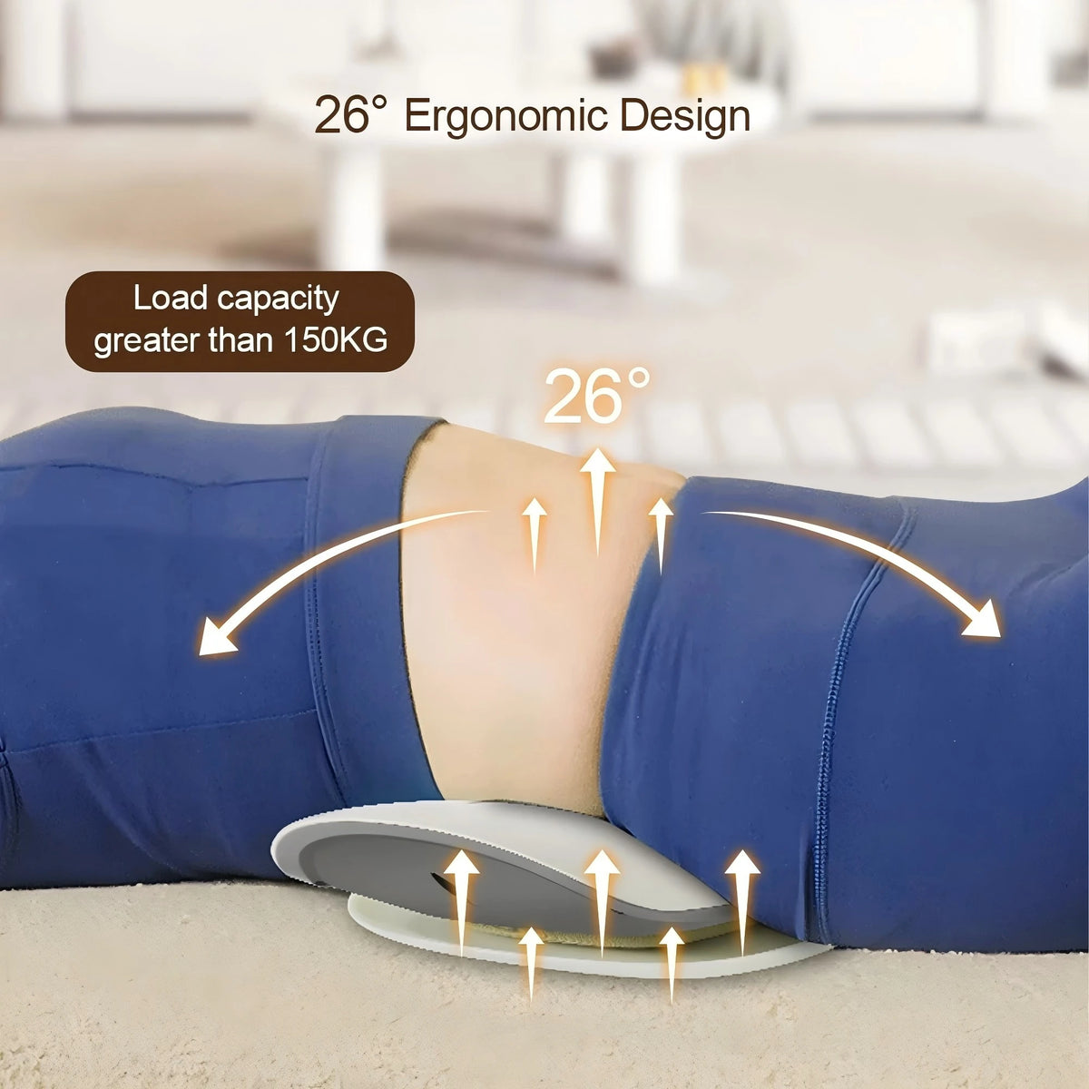 4-in-1 Dynamic Lumbar Traction Device and Back Massager