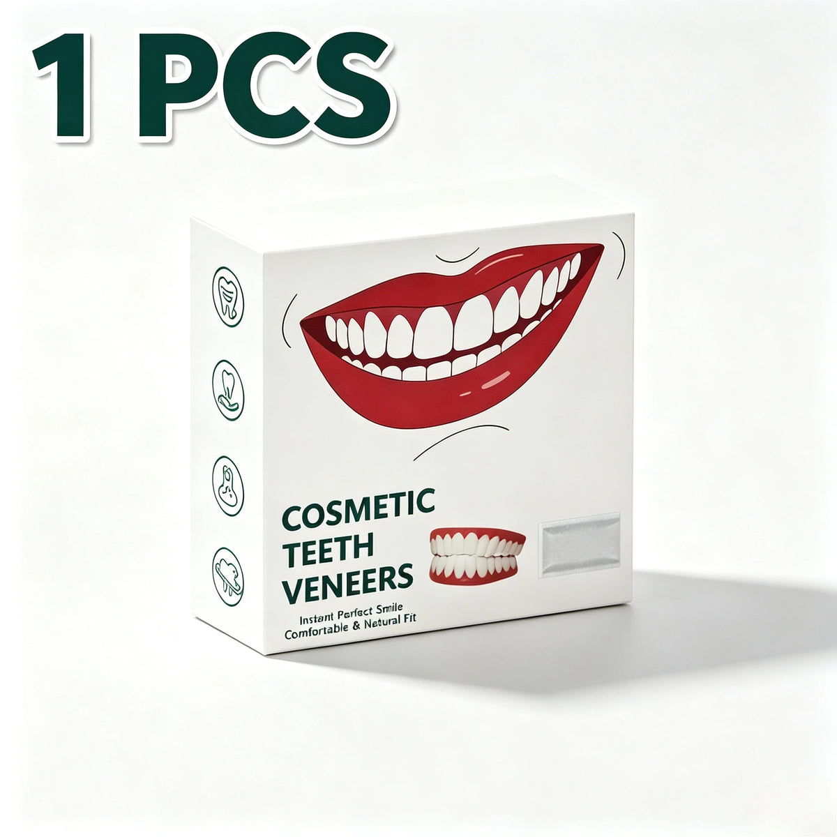 Custom Fit Temporary Smile Veneers for Instant Teeth Restoration