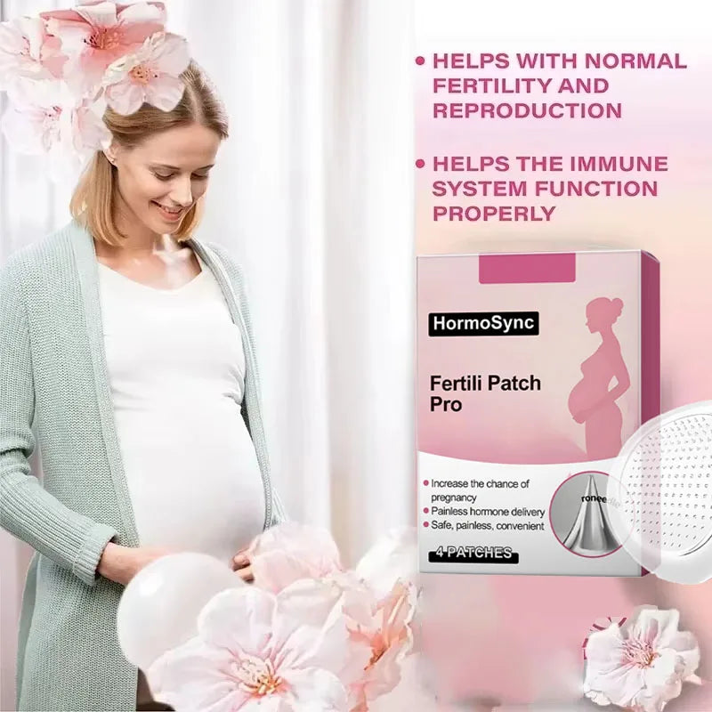 Fertility Support Patches for Ovarian Health and Pregnancy Preparation
