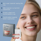 Comfortable Silicone Temporary Dentures for Natural Smile