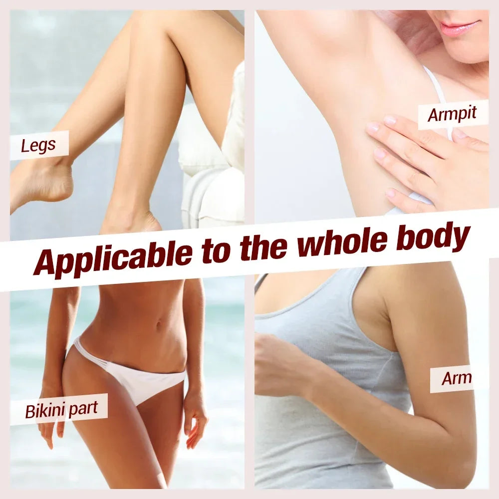 Portable Electric Women's Shaver for Full Body Hair Removal