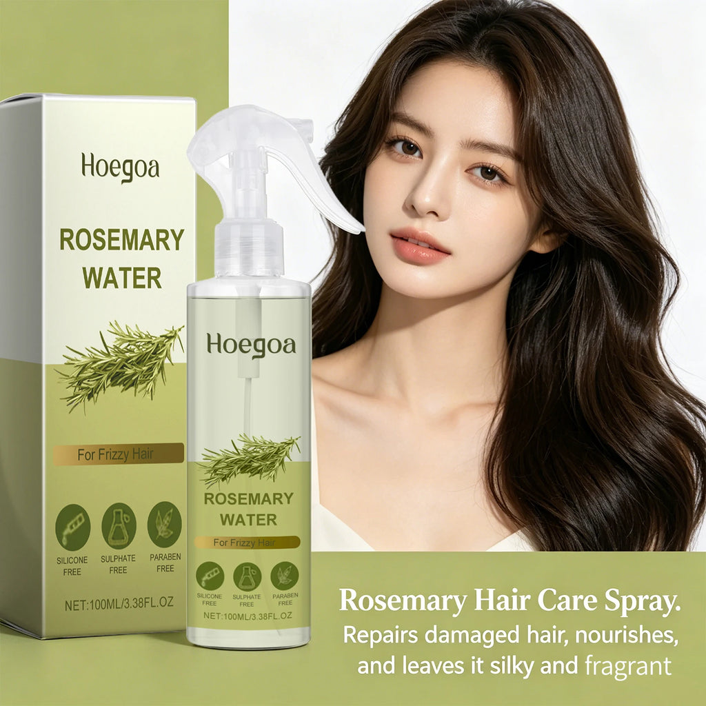 Rosemary Strengthening Hair Care Spray for Frizz and Oil Control