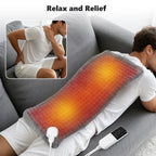 Electric Heating Pad for Back and Leg Pain Relief with Timer