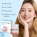 Cosmetic Denture Set for Temporary Smile Enhancement