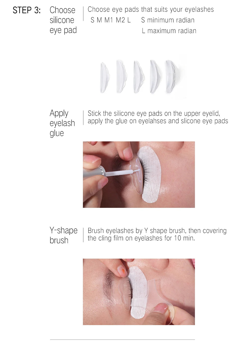 Professional Eyelash Lifting and Perming Kit for Home Use - 17
