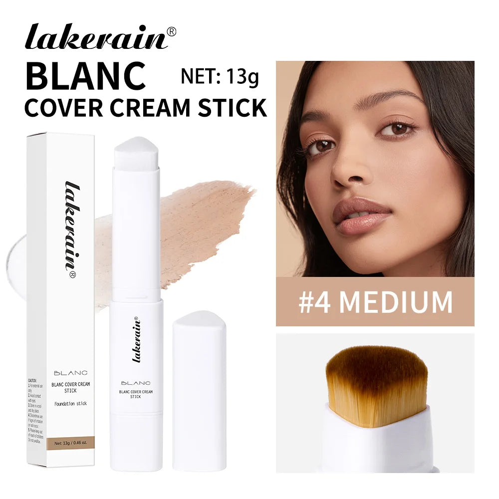 Color-Changing Foundation Stick with Built-in Brush