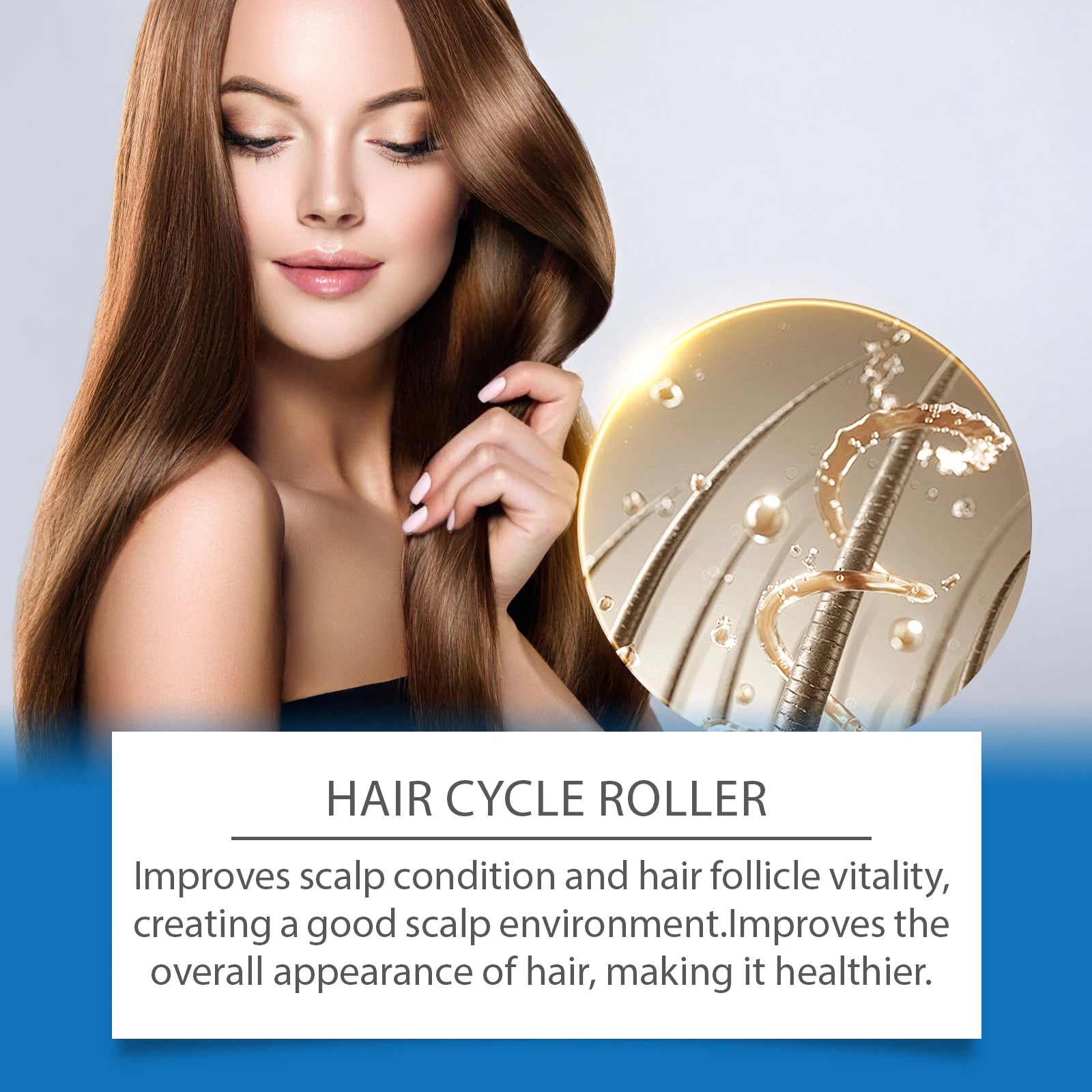 Rosemary Hair Growth Scalp Serum Roller - 8