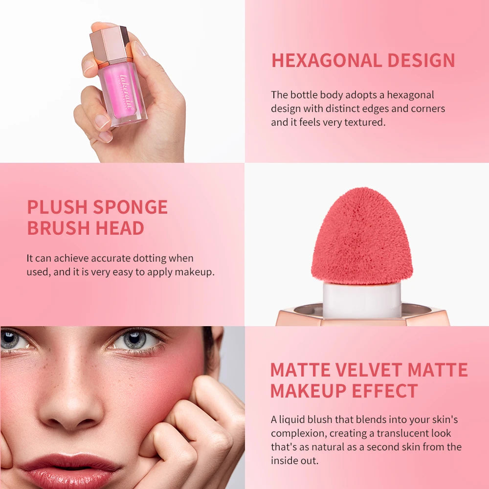 Waterproof Matte Liquid Face Blush
