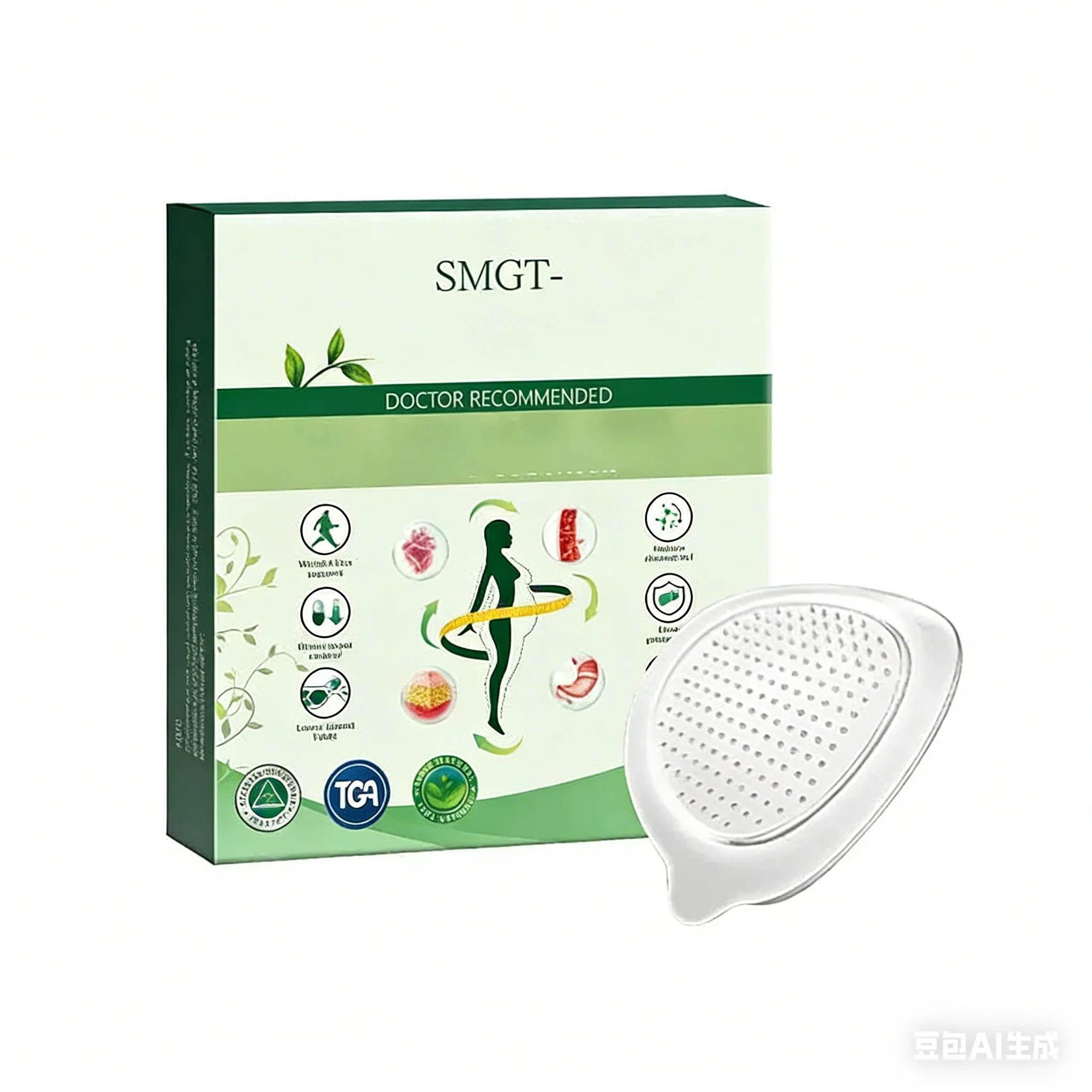Natural Herbal Belly Slimming Patches for Body Contouring - 6