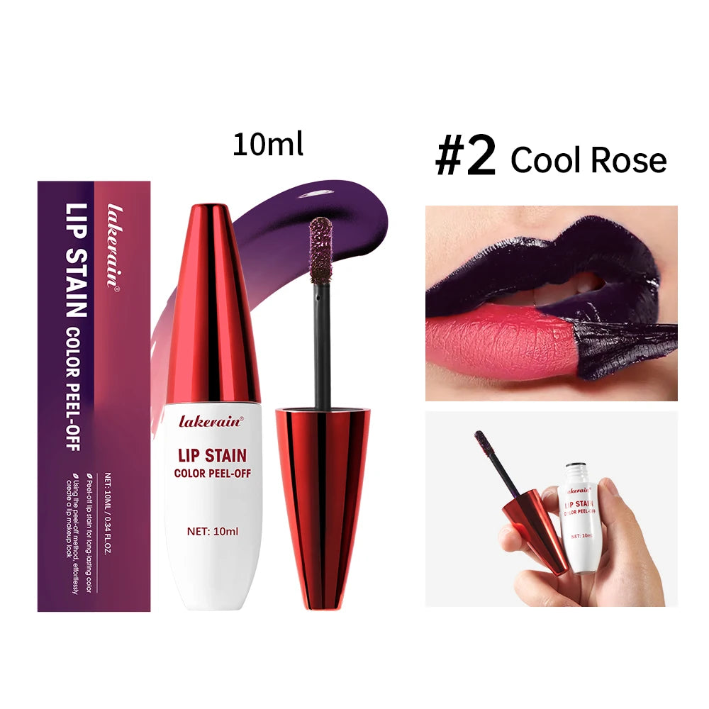 Waterproof Peel-Off Lip Stain Tint
