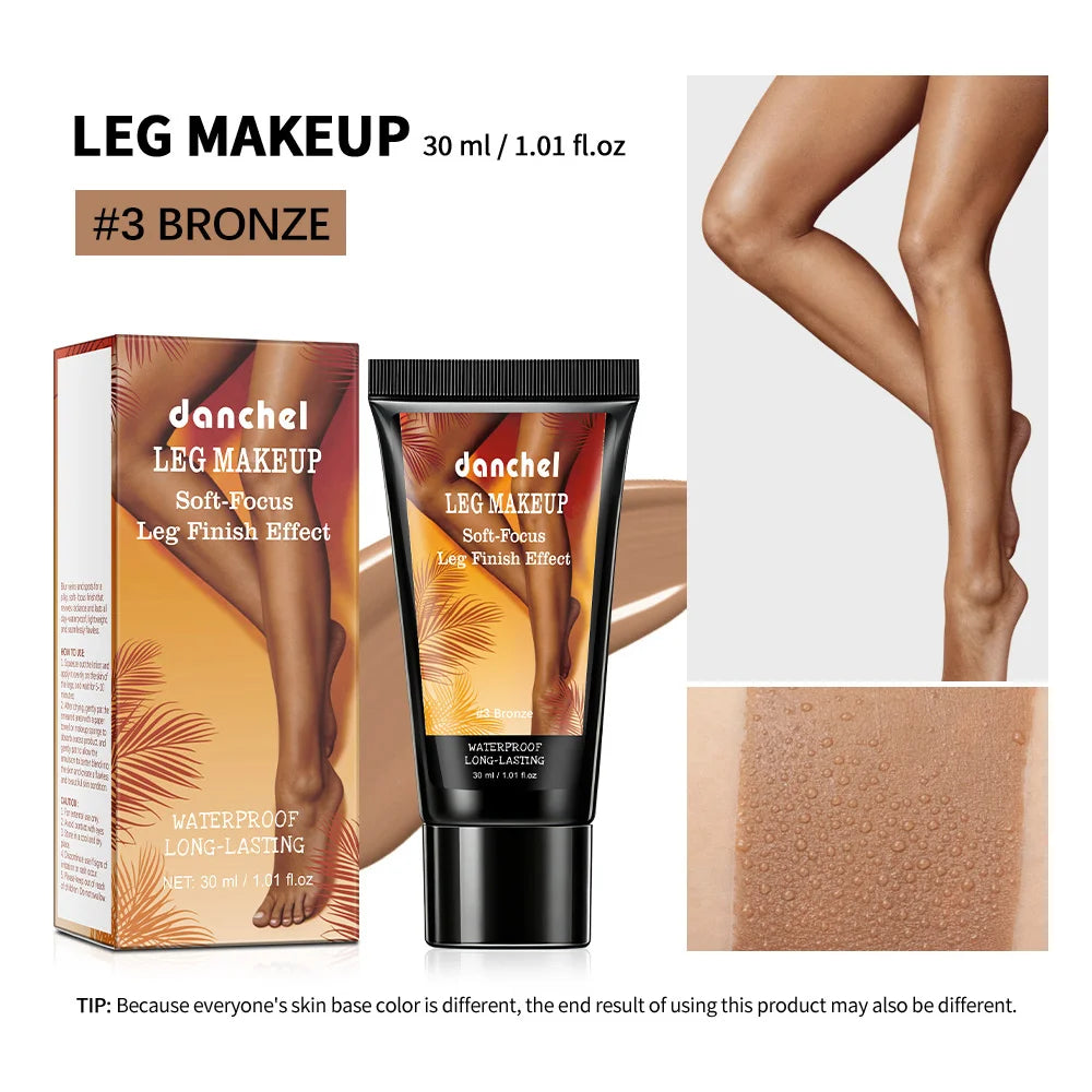 Waterproof Body Foundation for Flawless Legs and Skin
