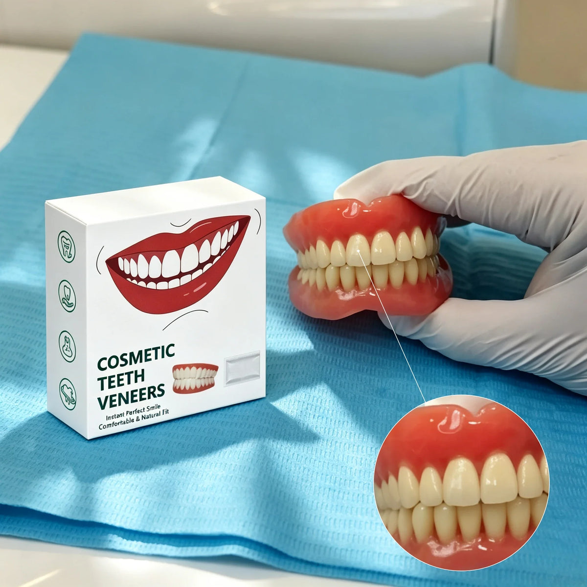 Custom Fit Temporary Smile Veneers for Instant Teeth Restoration
