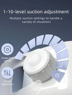 Professional Cordless Nail Dust Collector with Powerful Suction