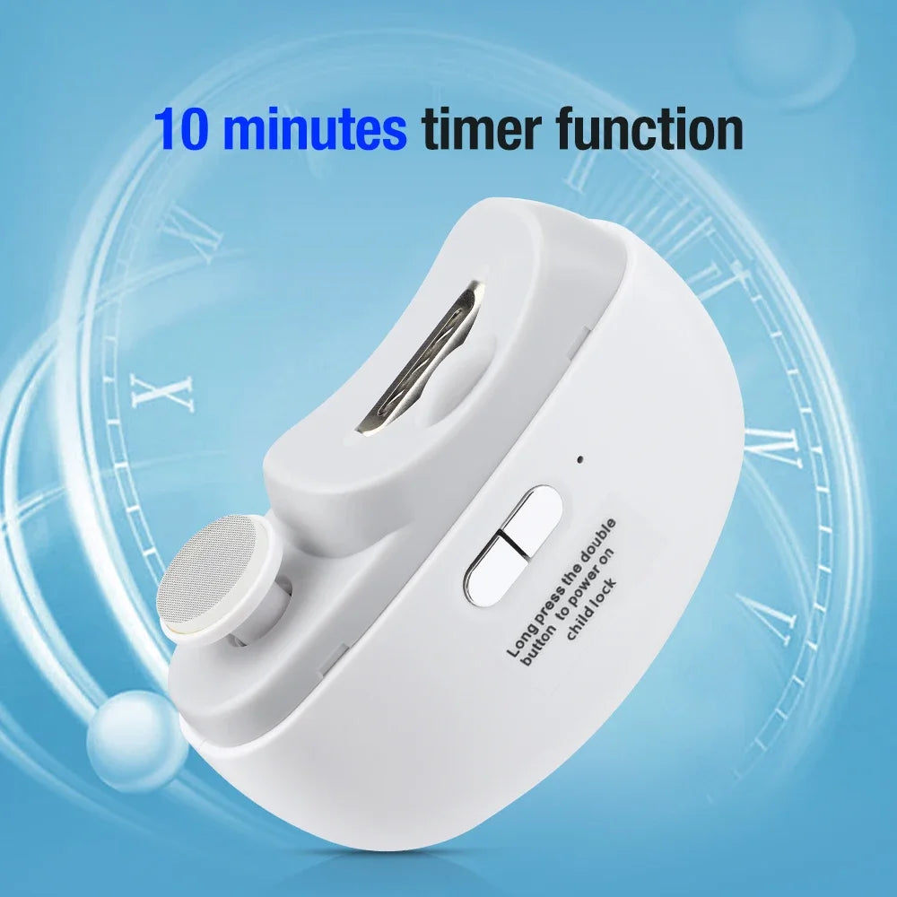 Automatic Electric Nail Trimmer with LED Light - 4