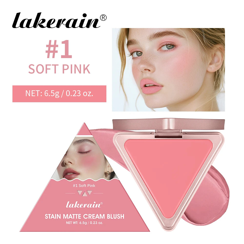 Matte Bronzer Powder for Long-Lasting Waterproof Face Contouring