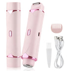 Dual-Head Painless Electric Body and Bikini Hair Trimmer
