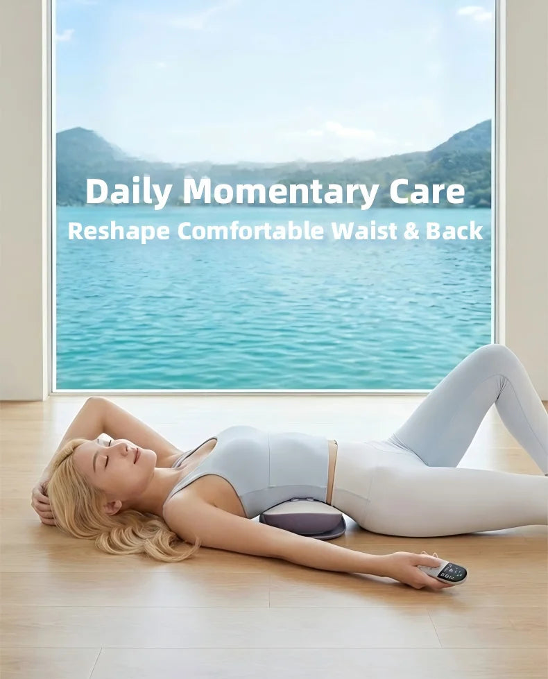 Electric Lumbar Traction and Vibration Back Massager