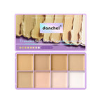 8-Shade Full Coverage Cream Concealer Palette