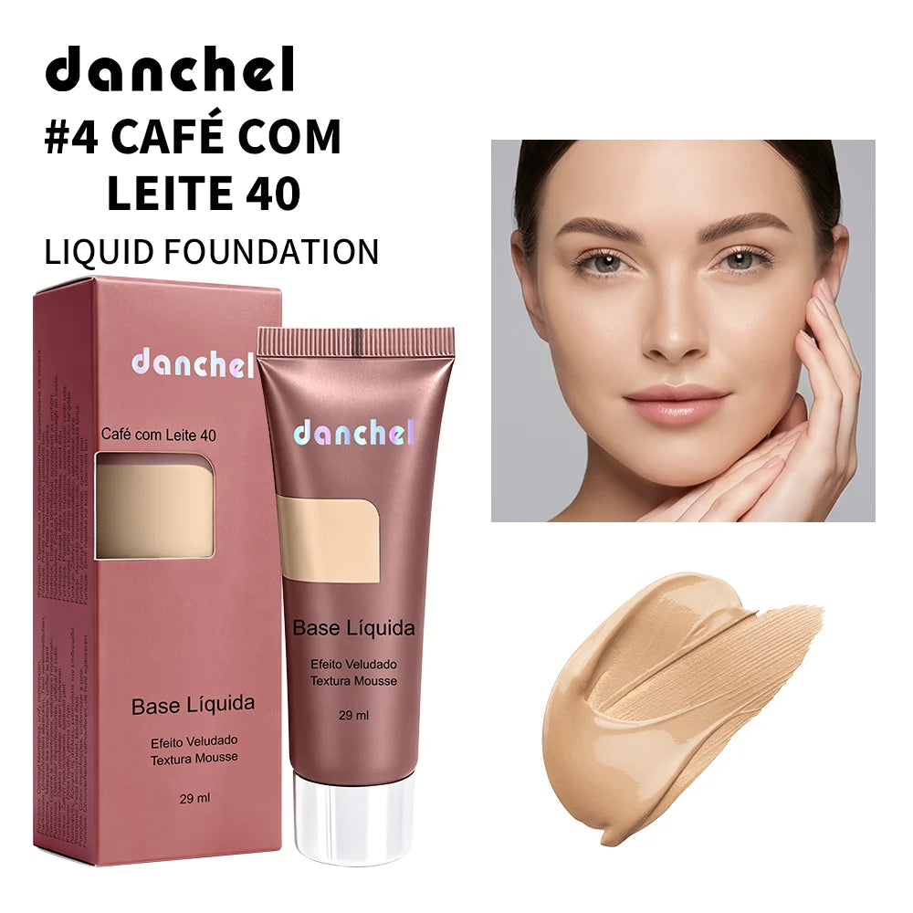 Long-Lasting Velvet Matte Liquid Foundation
