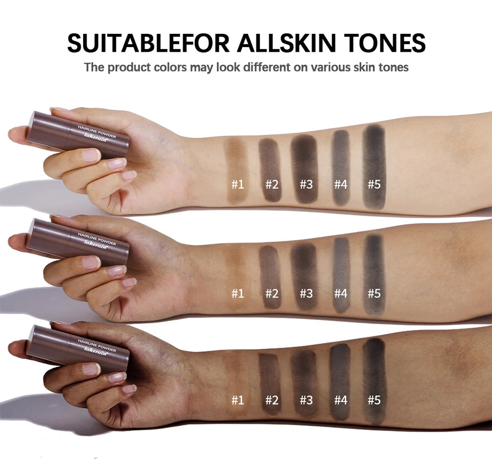 Waterproof Hairline Shadow Powder and Root Cover Up Stick