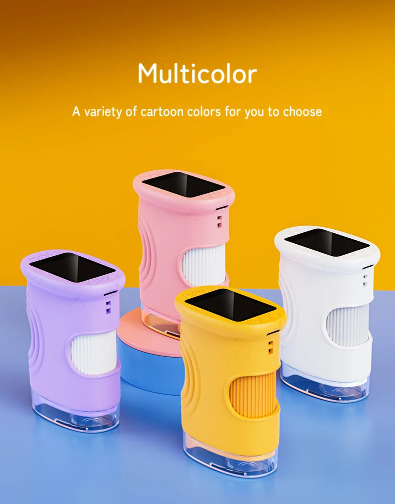 Portable Digital Handheld Microscope for Kids - 12