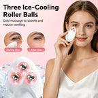 Vibration Eye Massager with Cooling Roller Balls