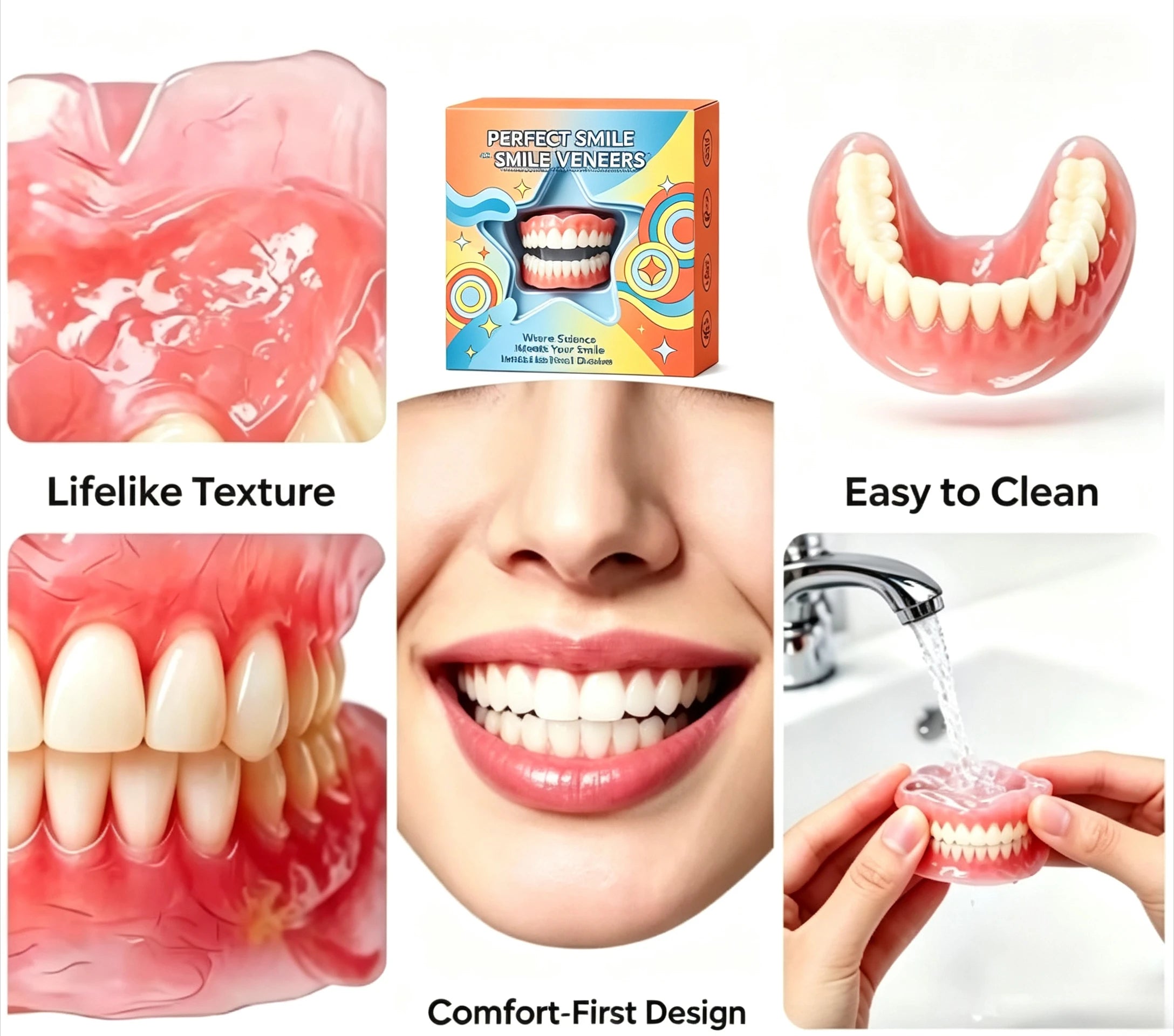 Cosmetic Teeth Veneer Kit for Natural Smile Enhancement - 2