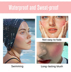 Long-Lasting Waterproof Cream Powder Blush