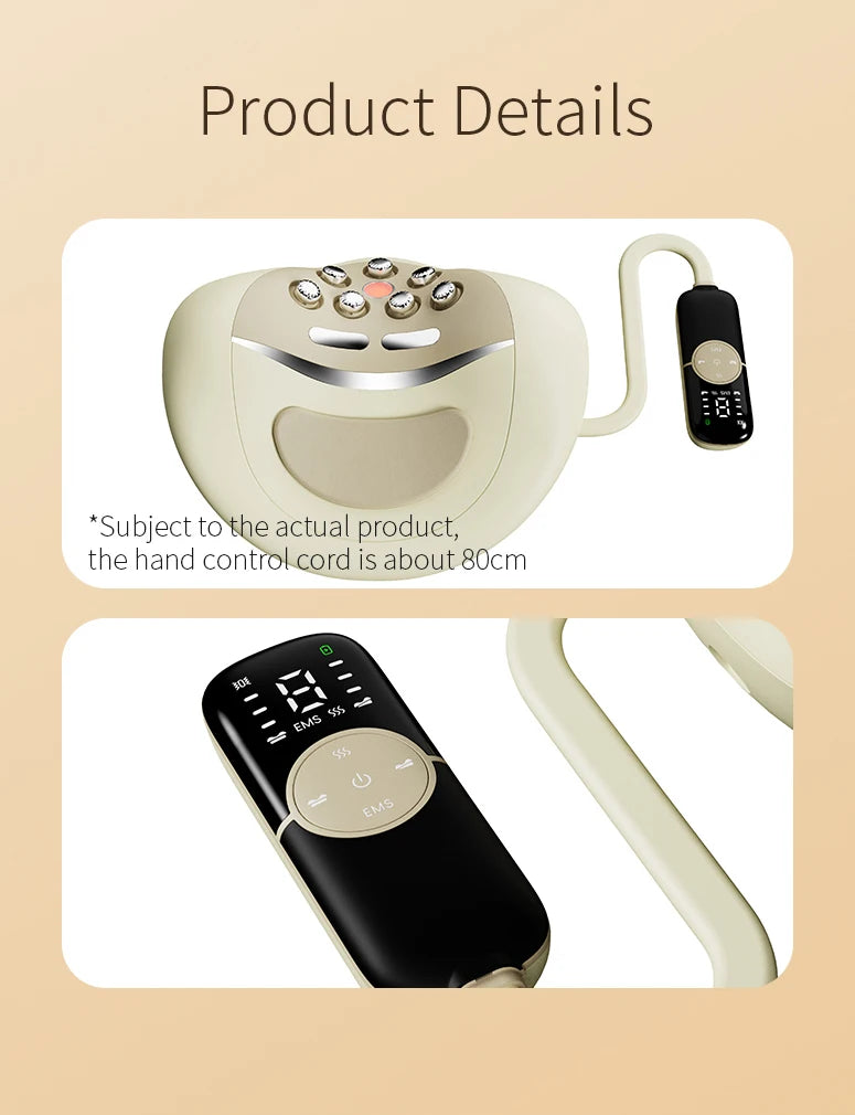 4-in-1 Rechargeable Neck Massage Pillow with Cervical Traction - 15
