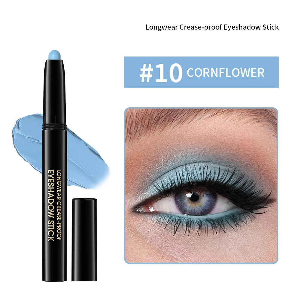 Longwear Smudge-Proof Shimmer and Matte Eyeshadow Pencil