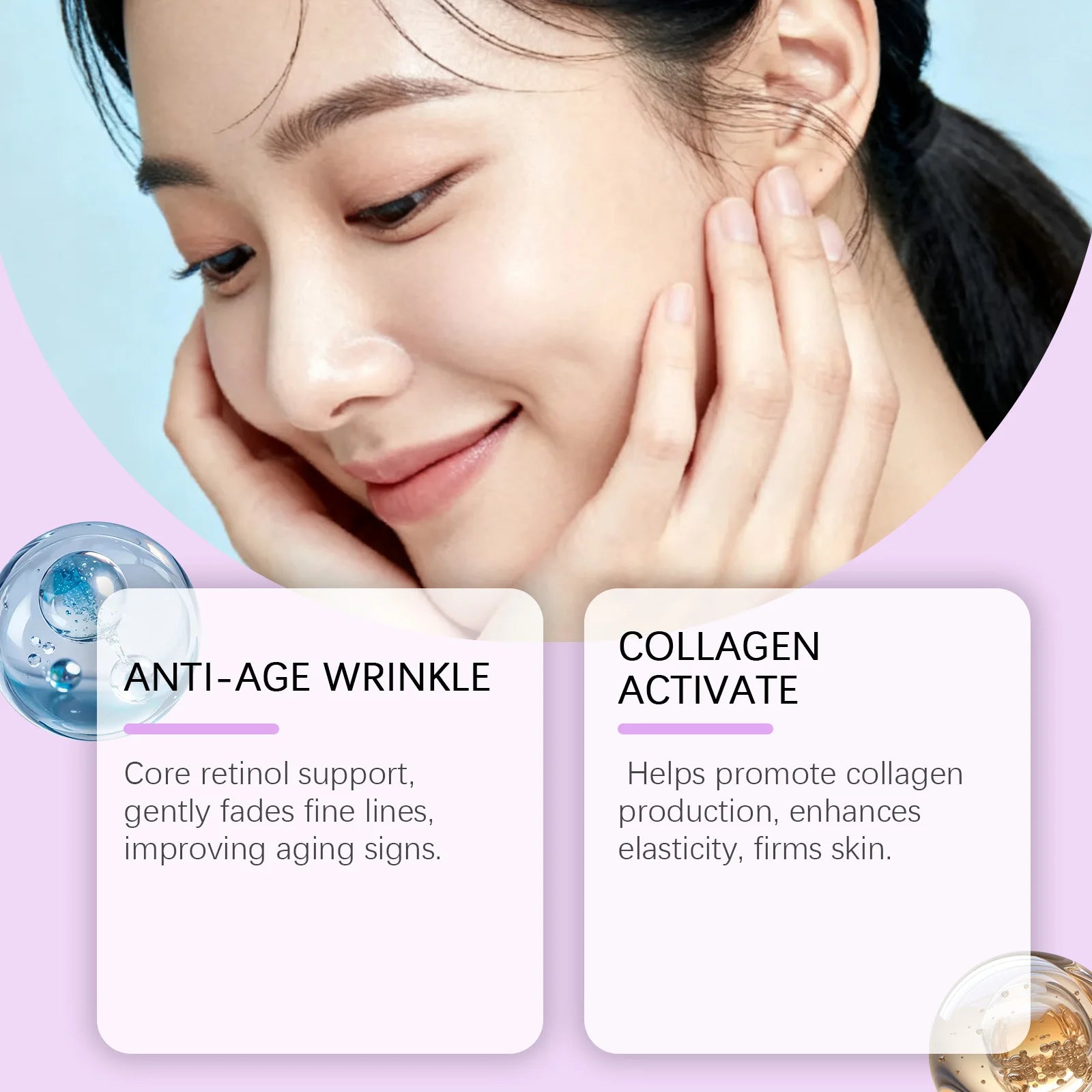 Anti-Aging Retinol and NAD+ Firming Facial Serum - 8