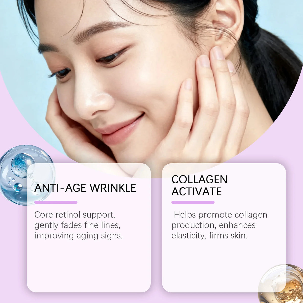 Anti-Aging Retinol and NAD+ Firming Facial Serum