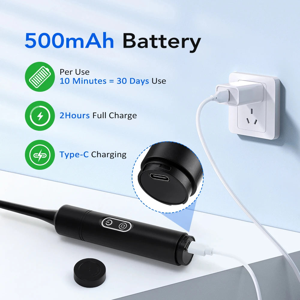 Electric Sonic Teeth Cleaner and Plaque Remover - 12