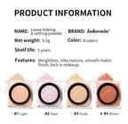 Matte Long-Lasting Waterproof Setting and Baking Loose Powder