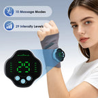 Electric Microcurrent Wrist Massager for Pain Relief