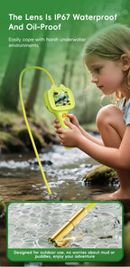 HD Digital Borescope Inspection Camera for Kids Nature Exploration