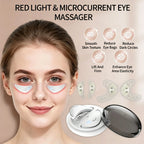 Red Light Microcurrent Under-Eye Massager for Dark Circles