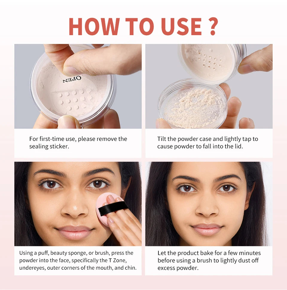 Oil-Control Matte Setting Face Powder