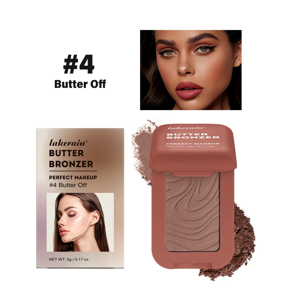 Long-Lasting Waterproof Matte Contouring Bronzer Powder - 32