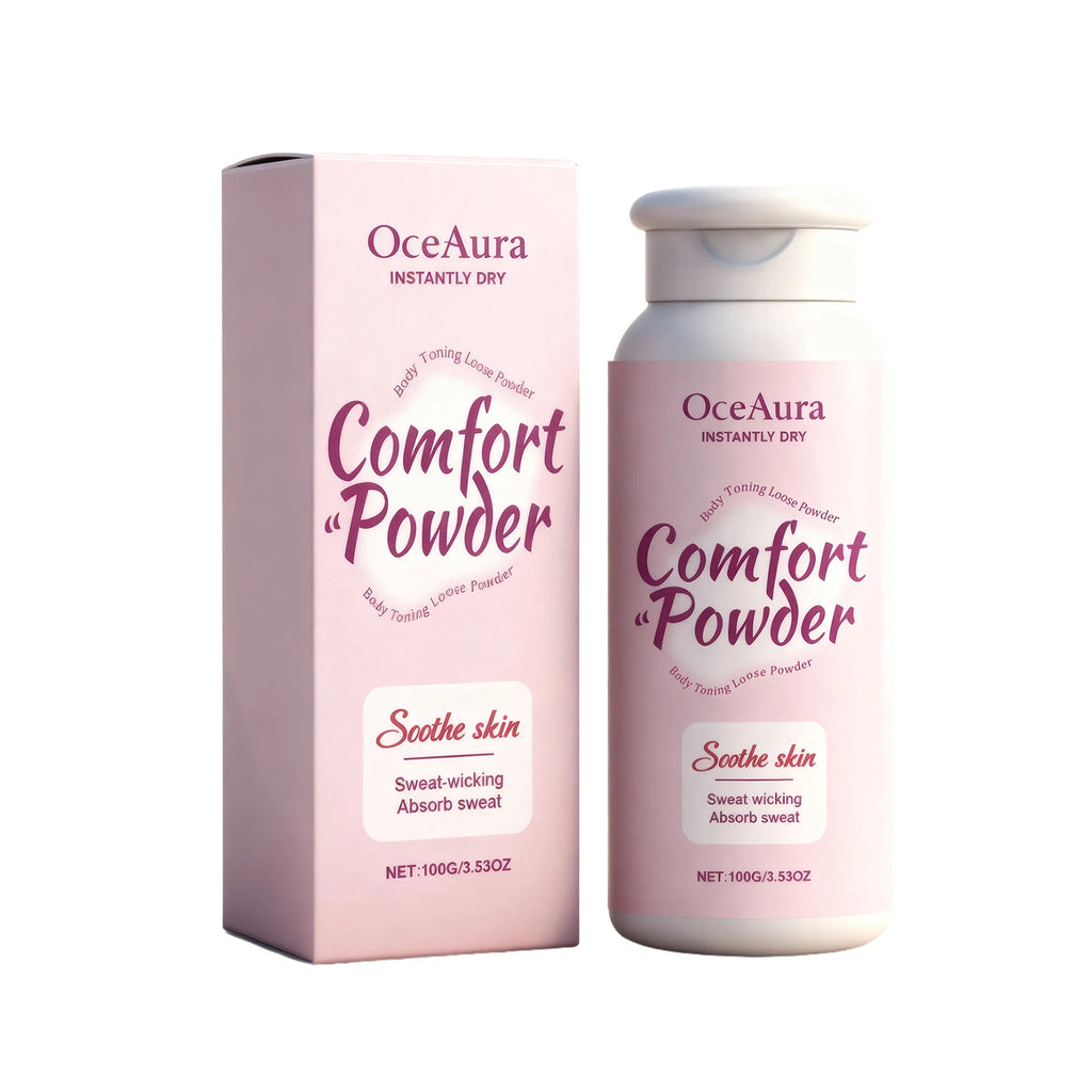All-Over Sweat-Wicking Body Powder for Anti-Chafing and Freshness