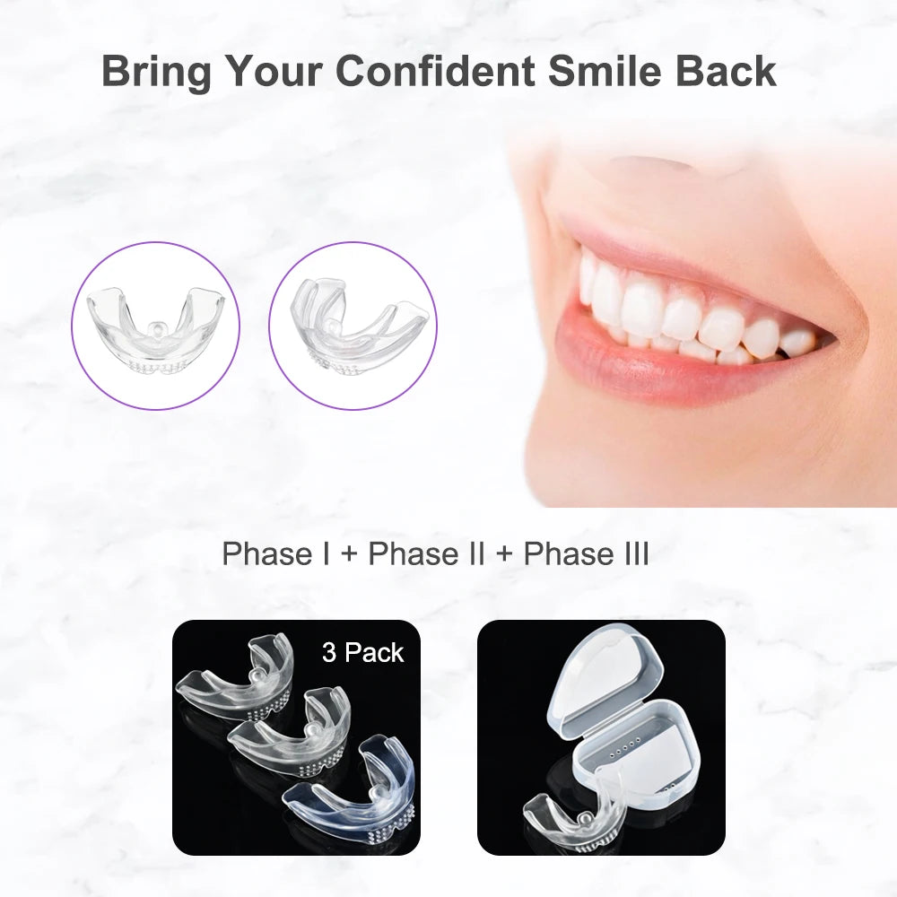 3-Stage Adult Orthodontic Teeth Trainer Alignment Mouthpiece - 5