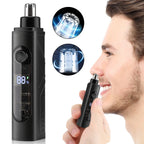 Rechargeable Electric Nose and Ear Hair Trimmer
