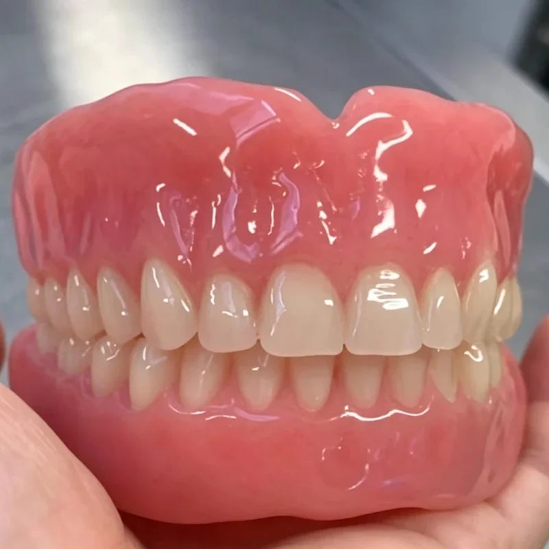 Comfortable Silicone Cosmetic Smile Enhancer Dentures