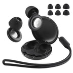 Reusable Noise-Canceling Sleep Earplugs with Storage Case