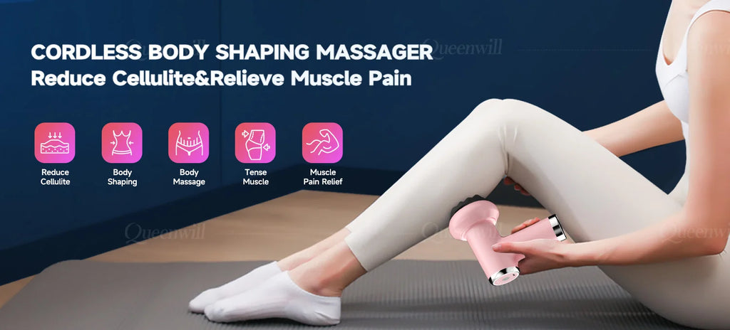 Portable Electric Body Sculpting and Muscle Massager