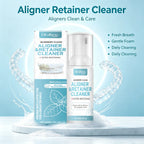Refreshing Mint Foam Cleaner for Dental Aligners and Retainers