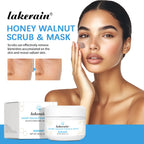 Honey Walnut Exfoliating Facial Scrub and Moisturizing Mask