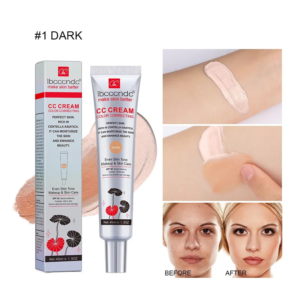 Color Correcting CC Cream Foundation for Even Skin Tone