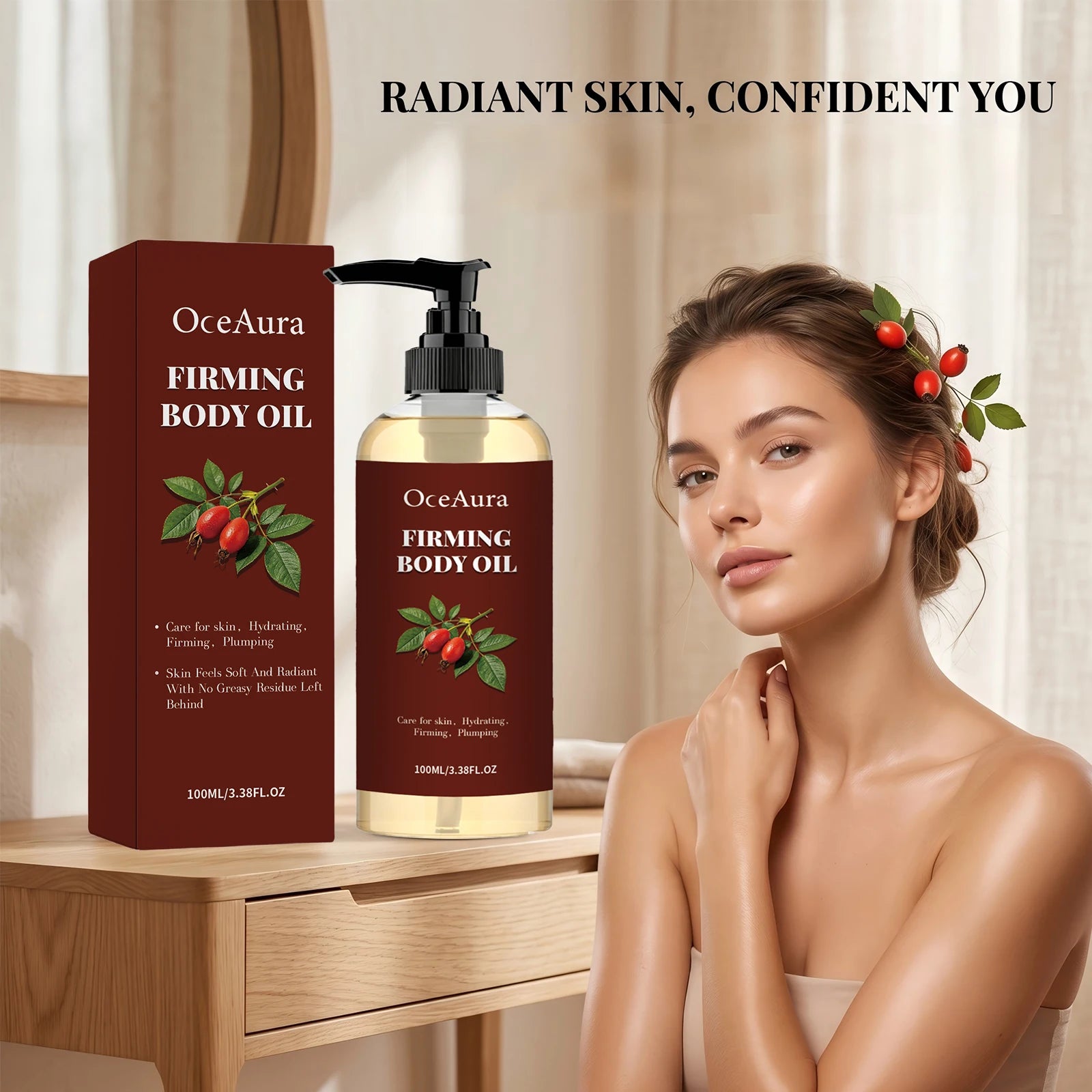Firming and Hydrating Botanical Body Oil - 1